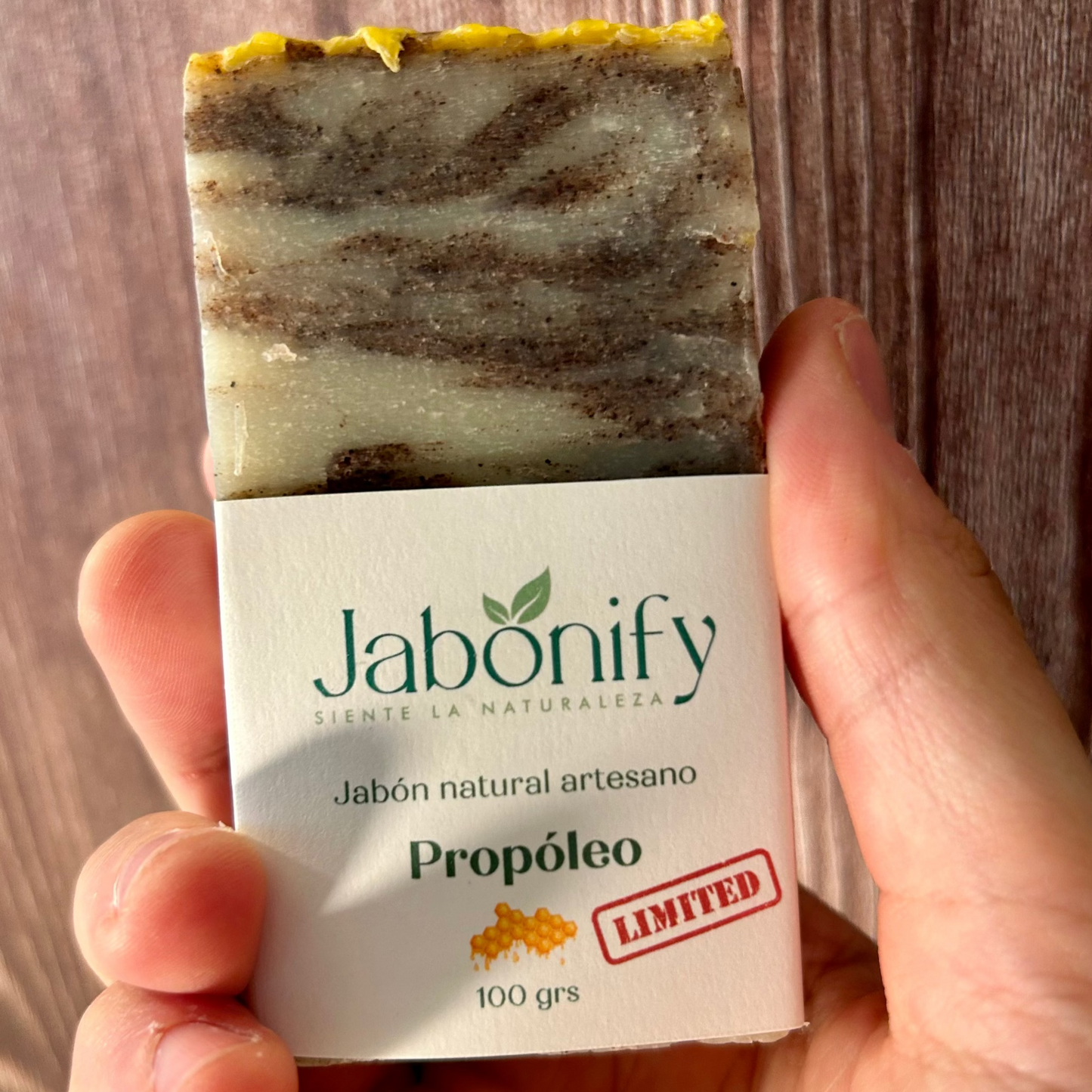 jabón de propóleo