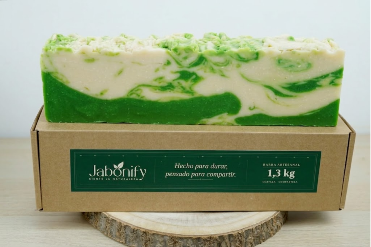 Barra de Jabón Artesanal 1,3 kg