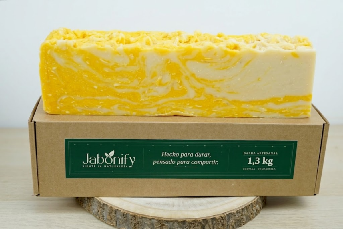 Barra de Jabón Artesanal 1,3 kg