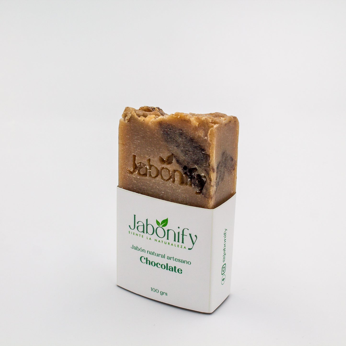 jabón de chocolate