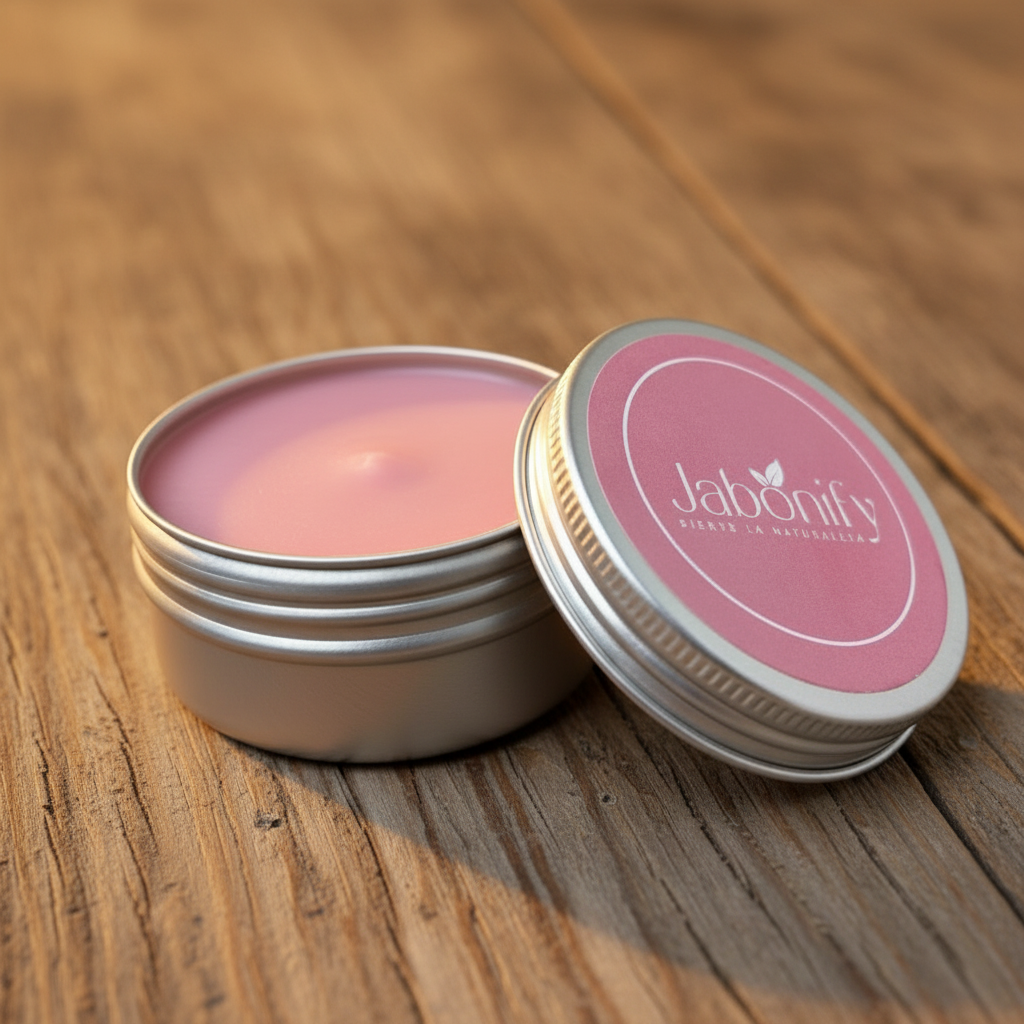 Creme de corpo natural com rosa mosqueta