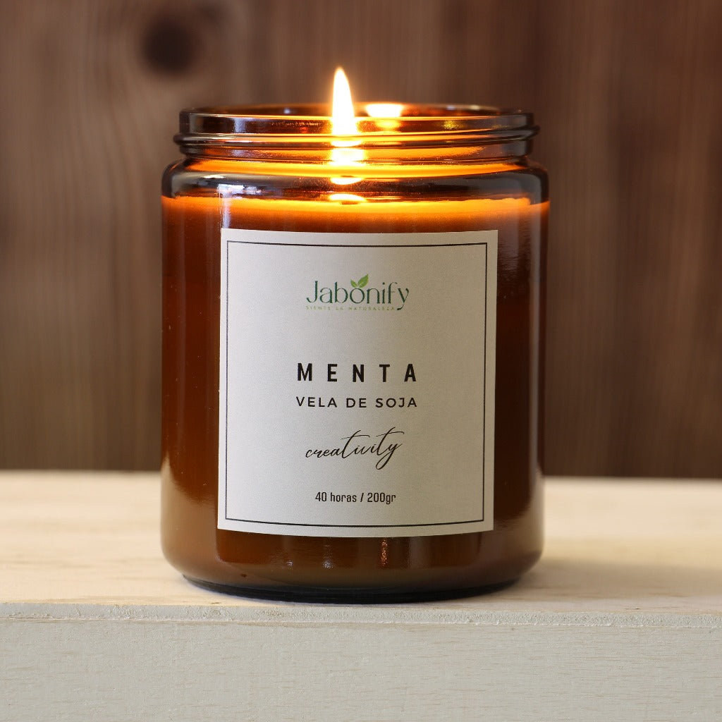 vela de menta