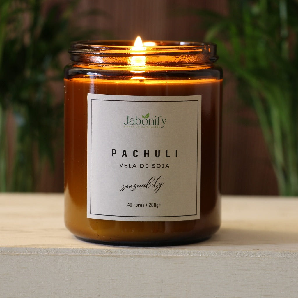 vela de pachuli