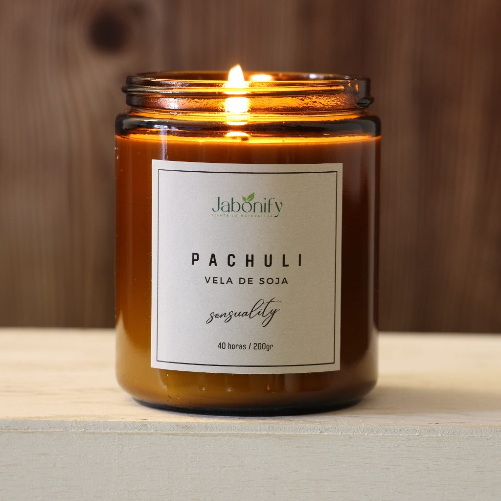 vela de pachuli