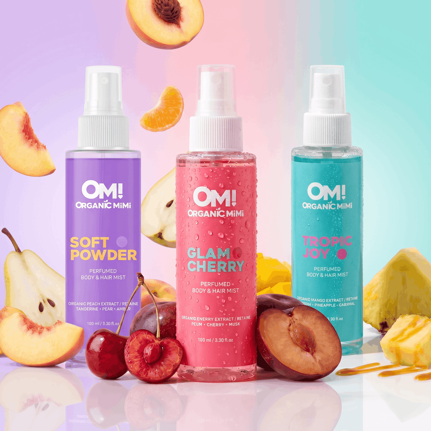 Pack de 3 Brumas Perfumadas