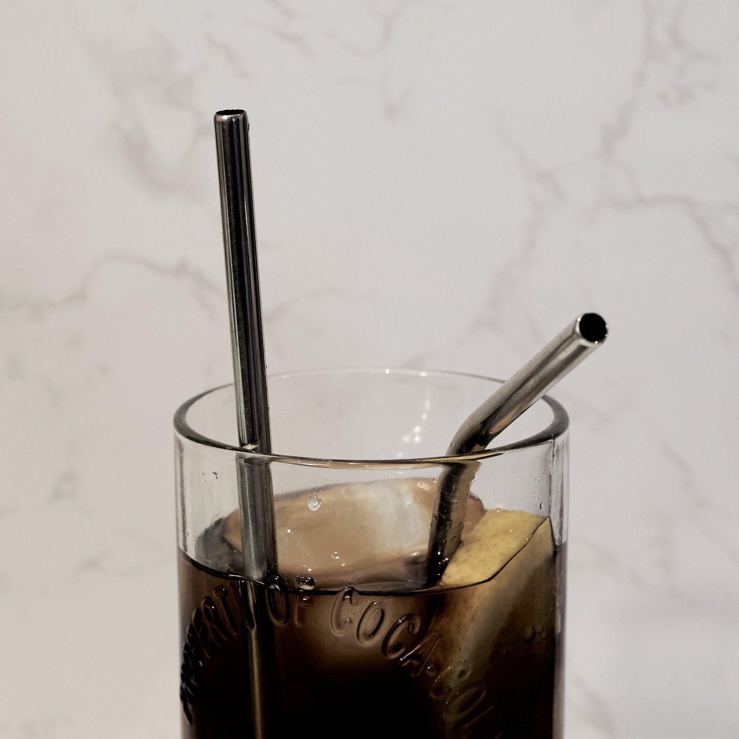 Conjunto de palhinhas de aço inoxidável