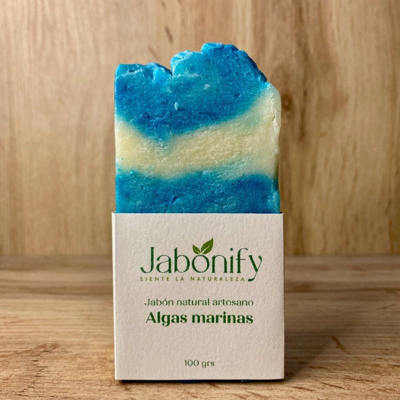 jabón algas marinas