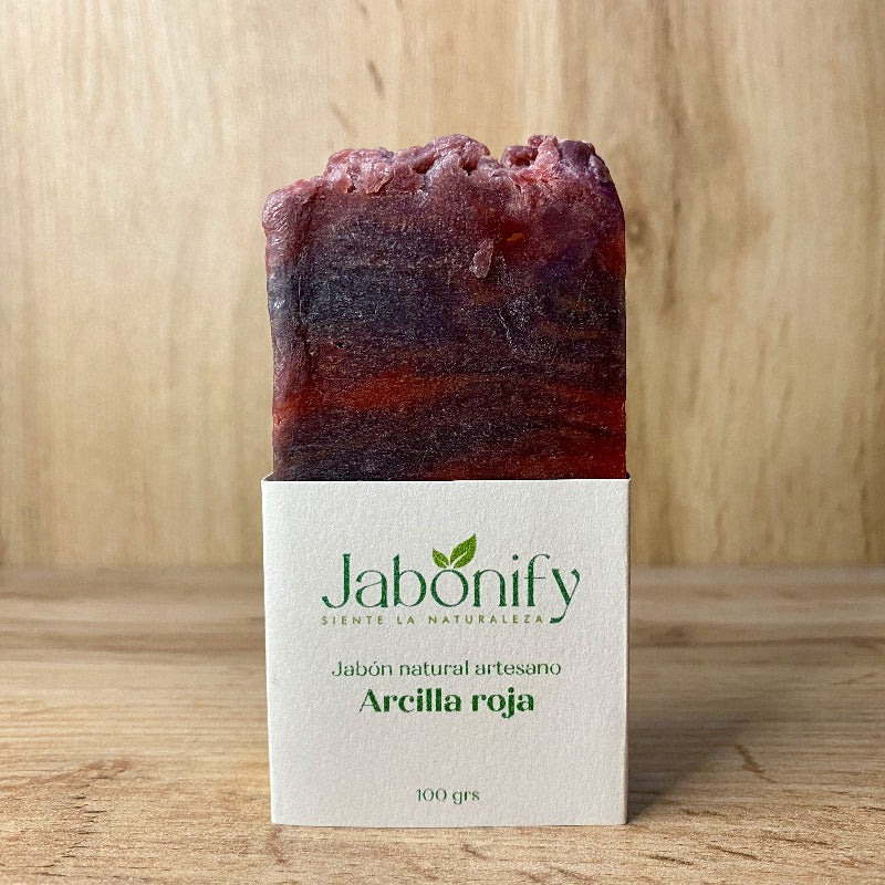 jabón arcilla roja