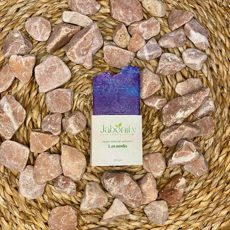 jabón de lavanda