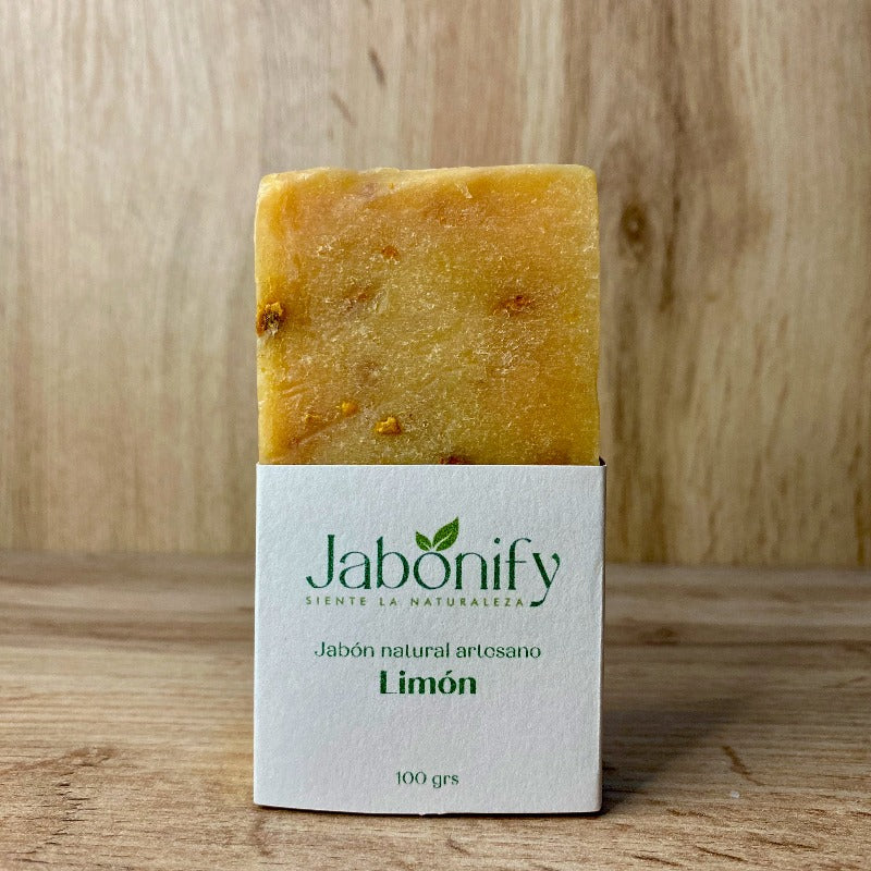 jabón de limón