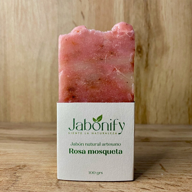 jabón de rosa mosqueta