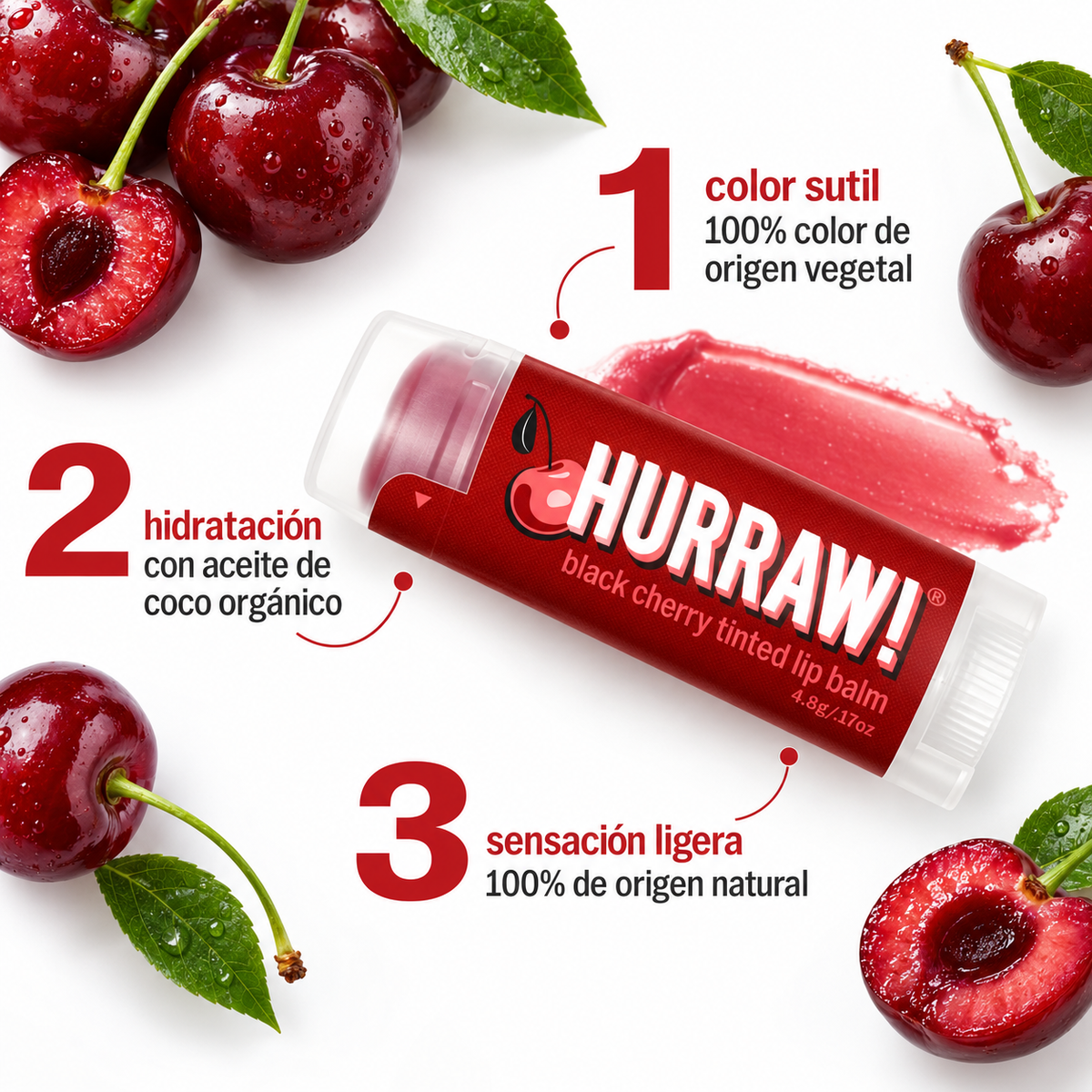 Bálsamo Labial Vegano Hurraw