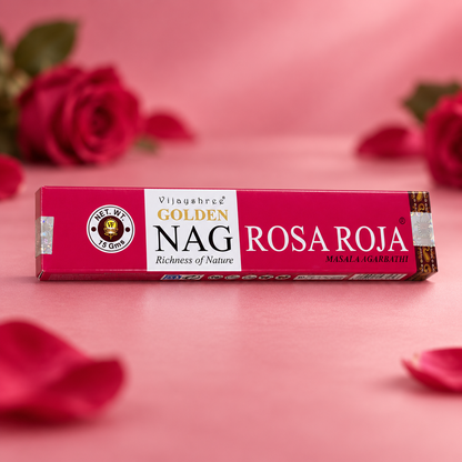 Incienso Golden Nag Artesanal · 12 Aromas