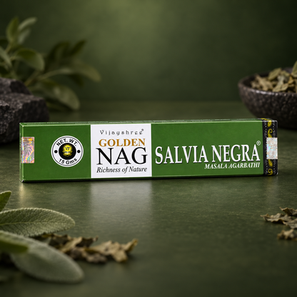 Incienso Golden Nag Artesanal · 12 Aromas