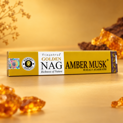 Incienso Golden Nag Artesanal · 12 Aromas