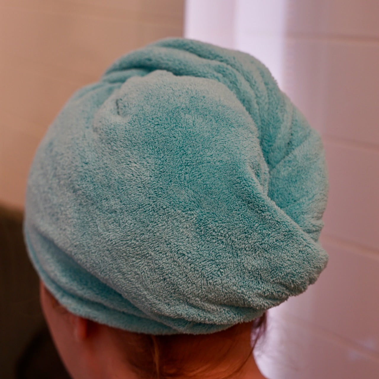 Toalha de cabelo em microfibra