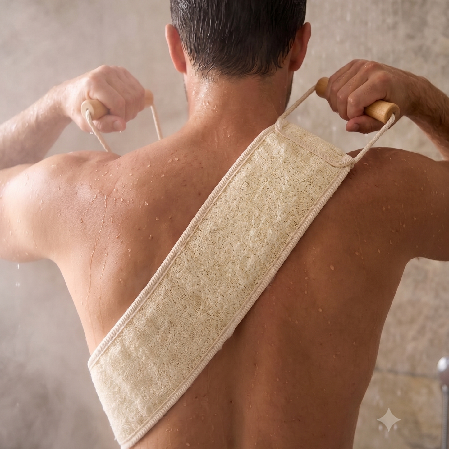 Cinta exfoliante para espalda