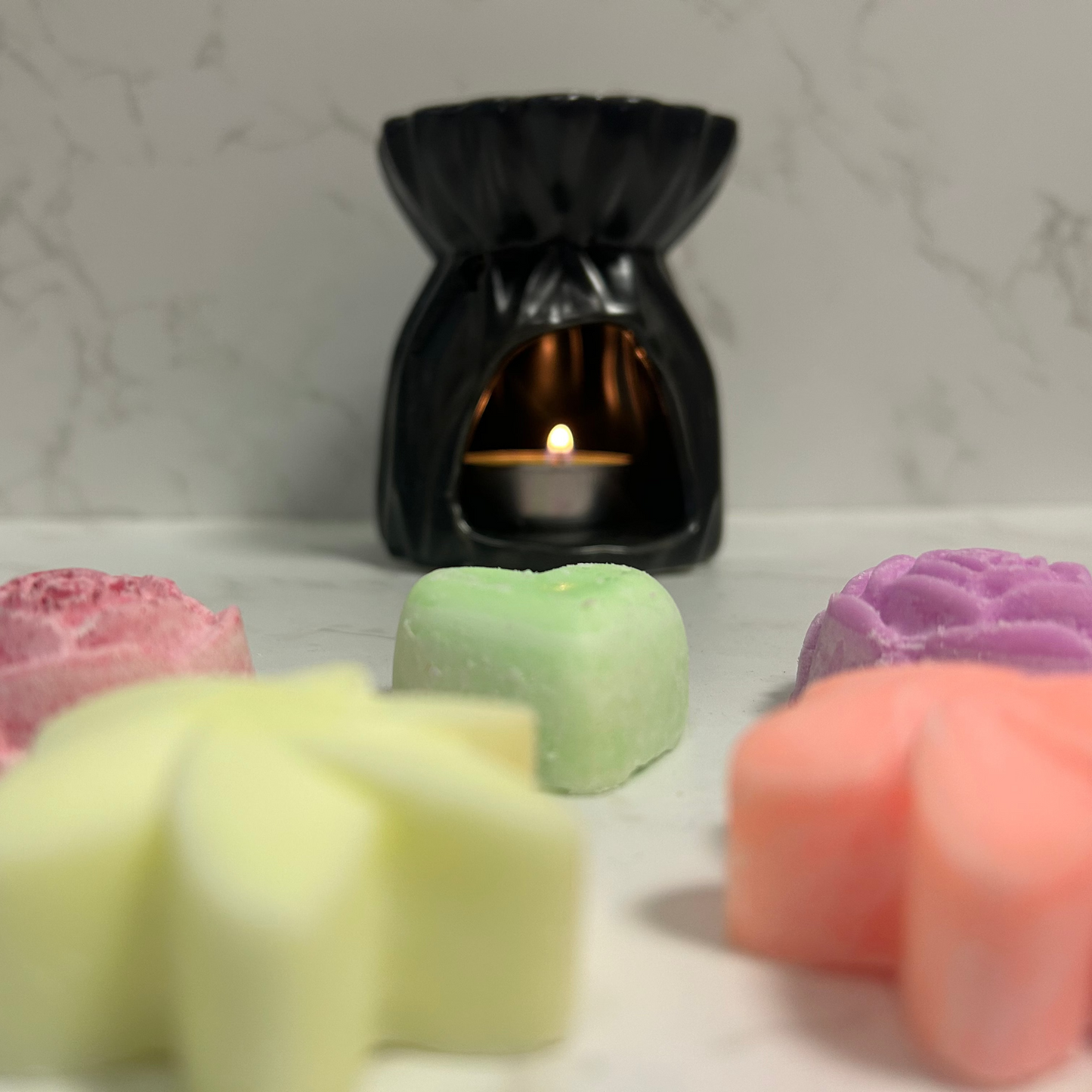 Ceras aromáticas para queimador de óleo - Embalagem de 5 fragrâncias