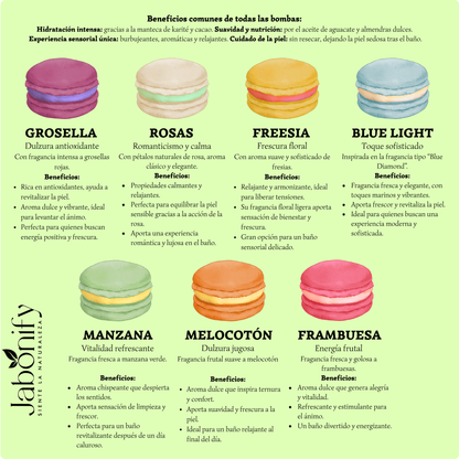 🛁 Macabombs – Bombas de baño | Hidratación + Efervescencia