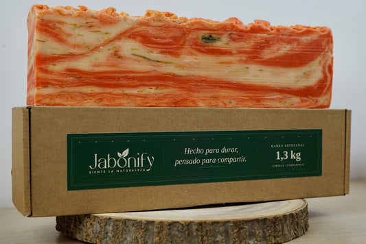 Barra de Jabón Artesanal 1,3 kg