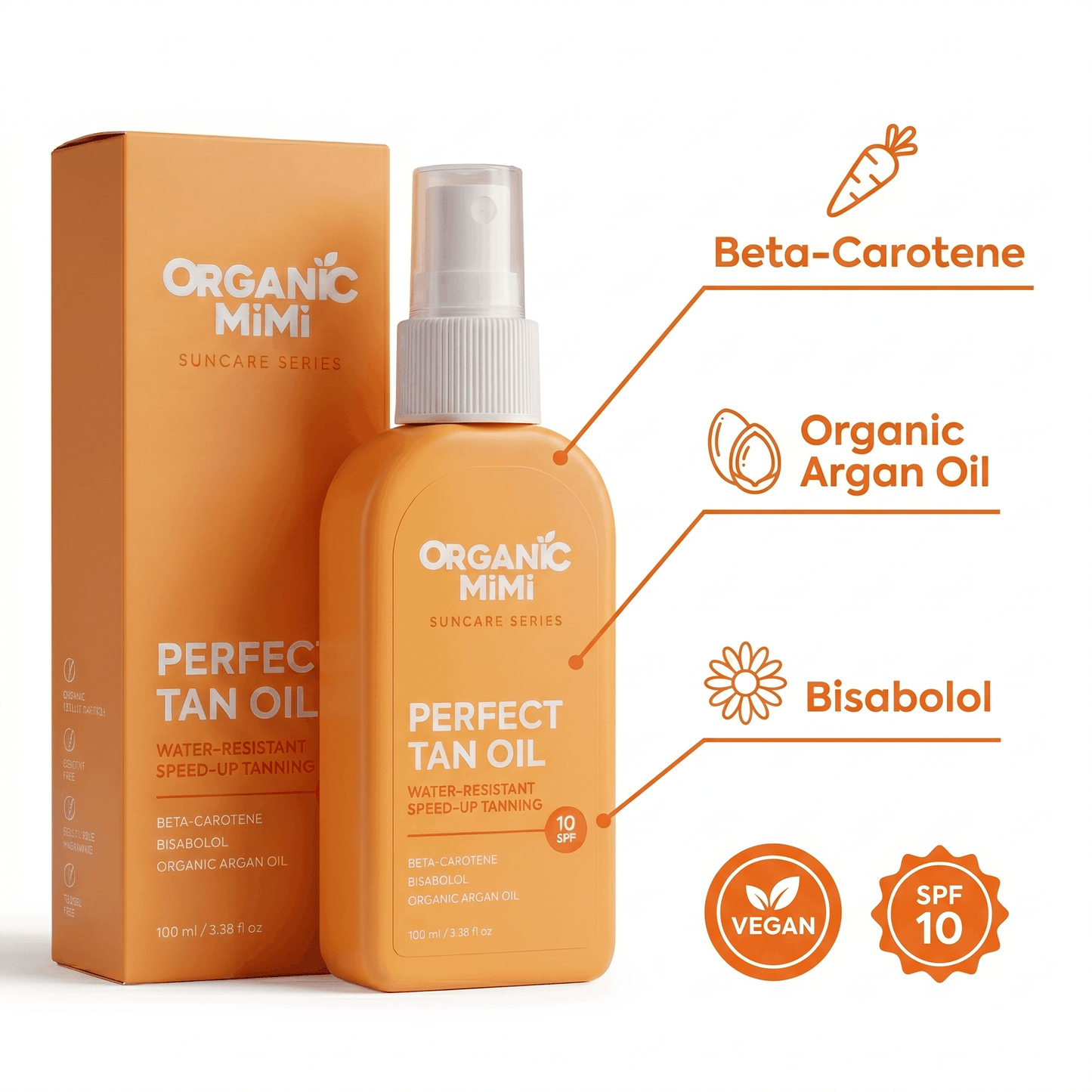 Óleo Bronzeador SPF-10 | 100ml