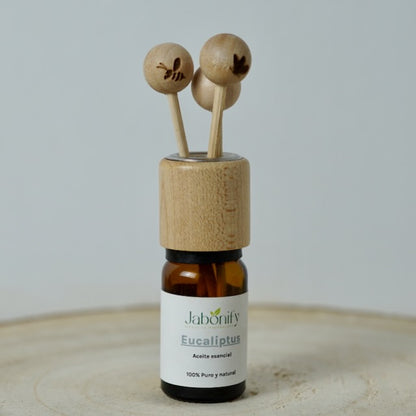 Difusor de aceites esenciales de madera