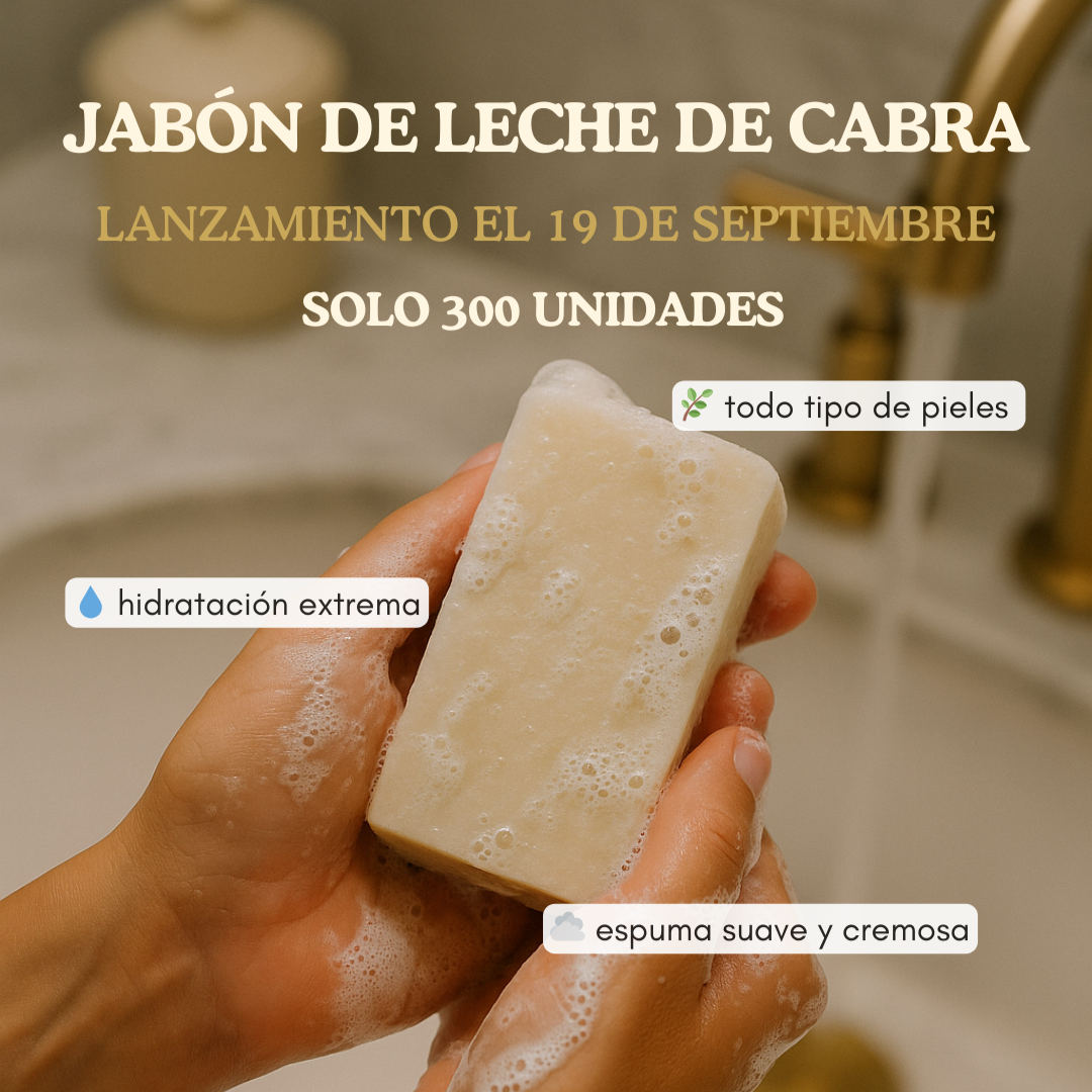 Jabón de Leche de Cabra 🥛 - Edición Limitada