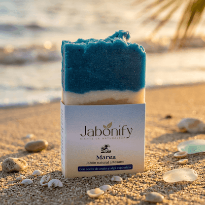 Sabonete MAREA com argão e espirulina