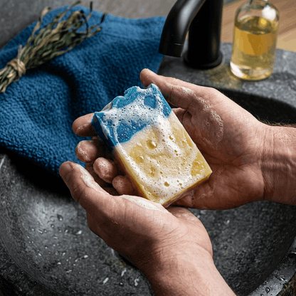 Sabonete MAREA com argão e espirulina