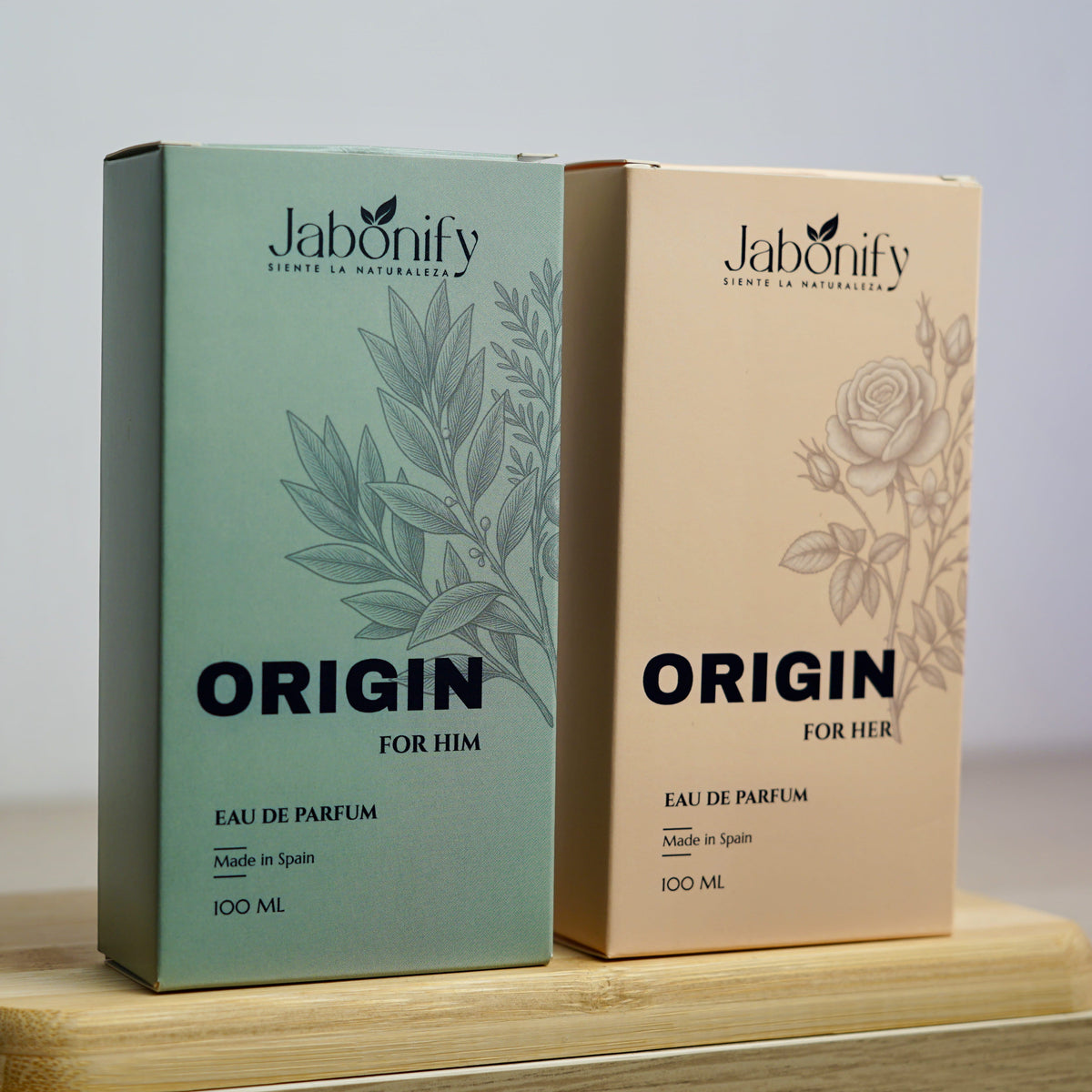 Pack ORIGIN Dúo – For Him & For Her · Eau de Parfum 2 x 100 ml