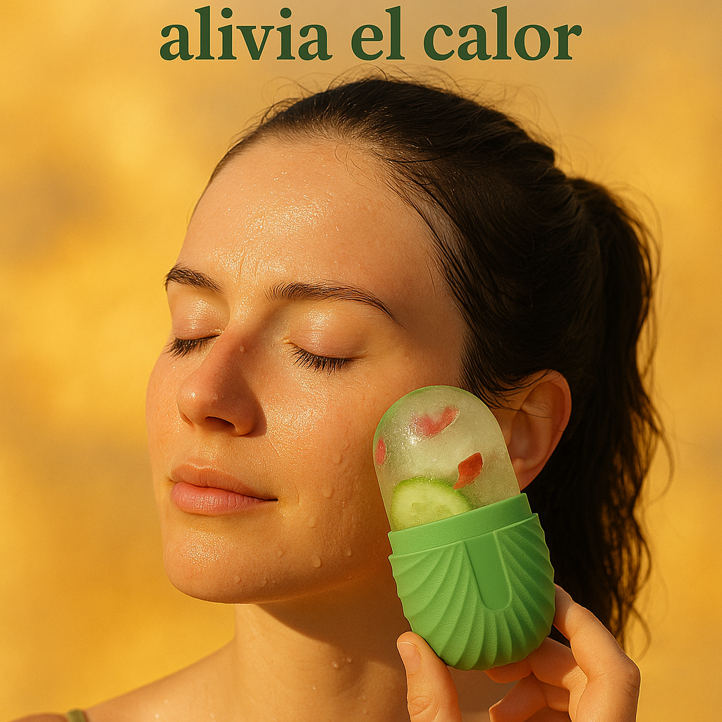 Rolo facial de gelo 