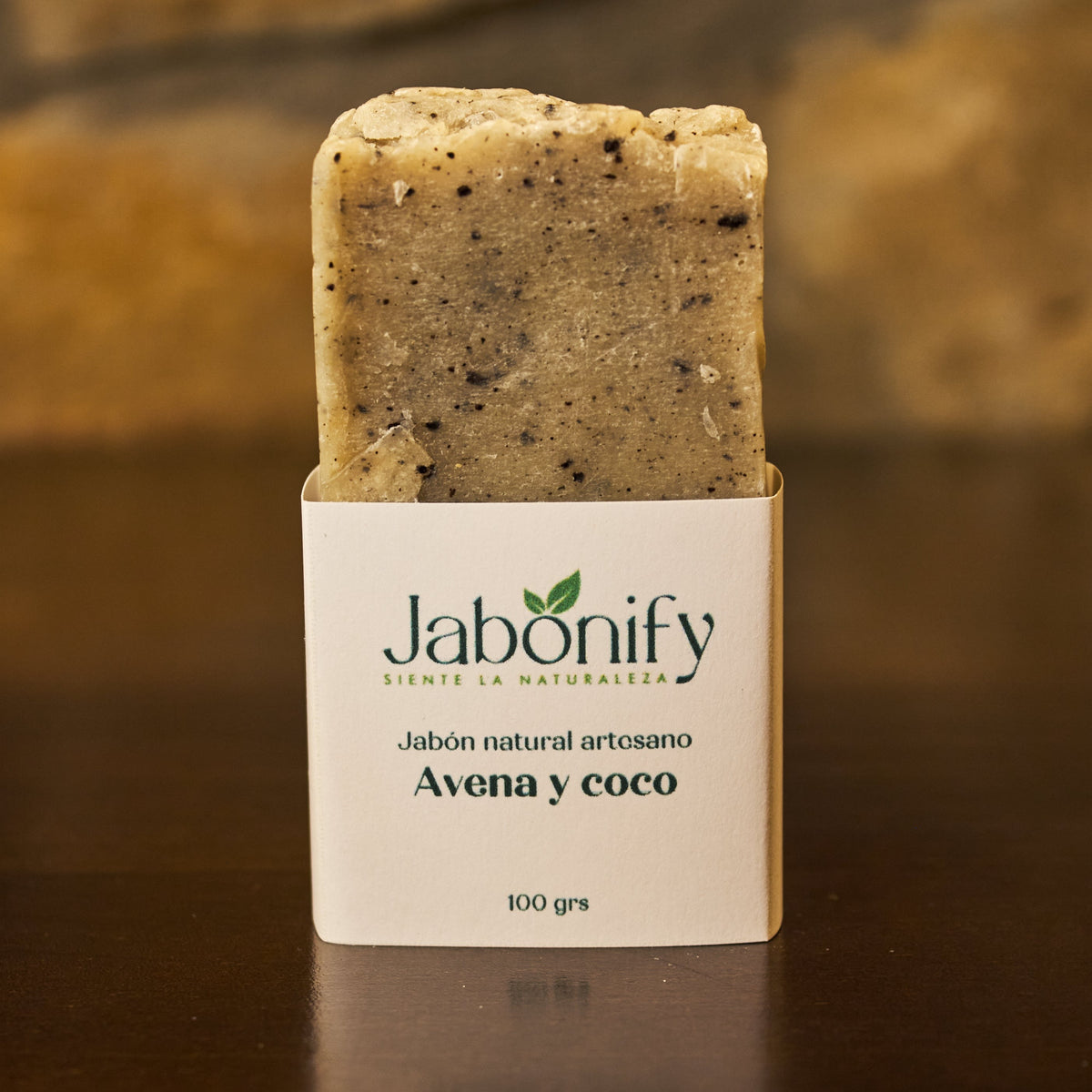jabón de avena y coco